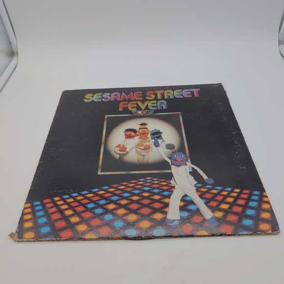 Sesame Street Fever Vinyl Record Saturday Night Fever Parody Robin Gibb - Picture 2 of 6